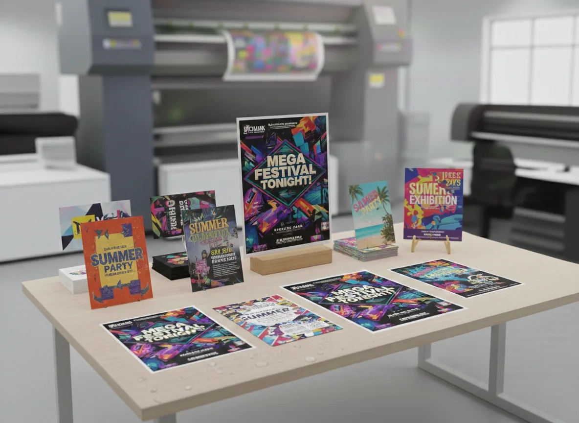 Custom Flyers Printing in Dubai