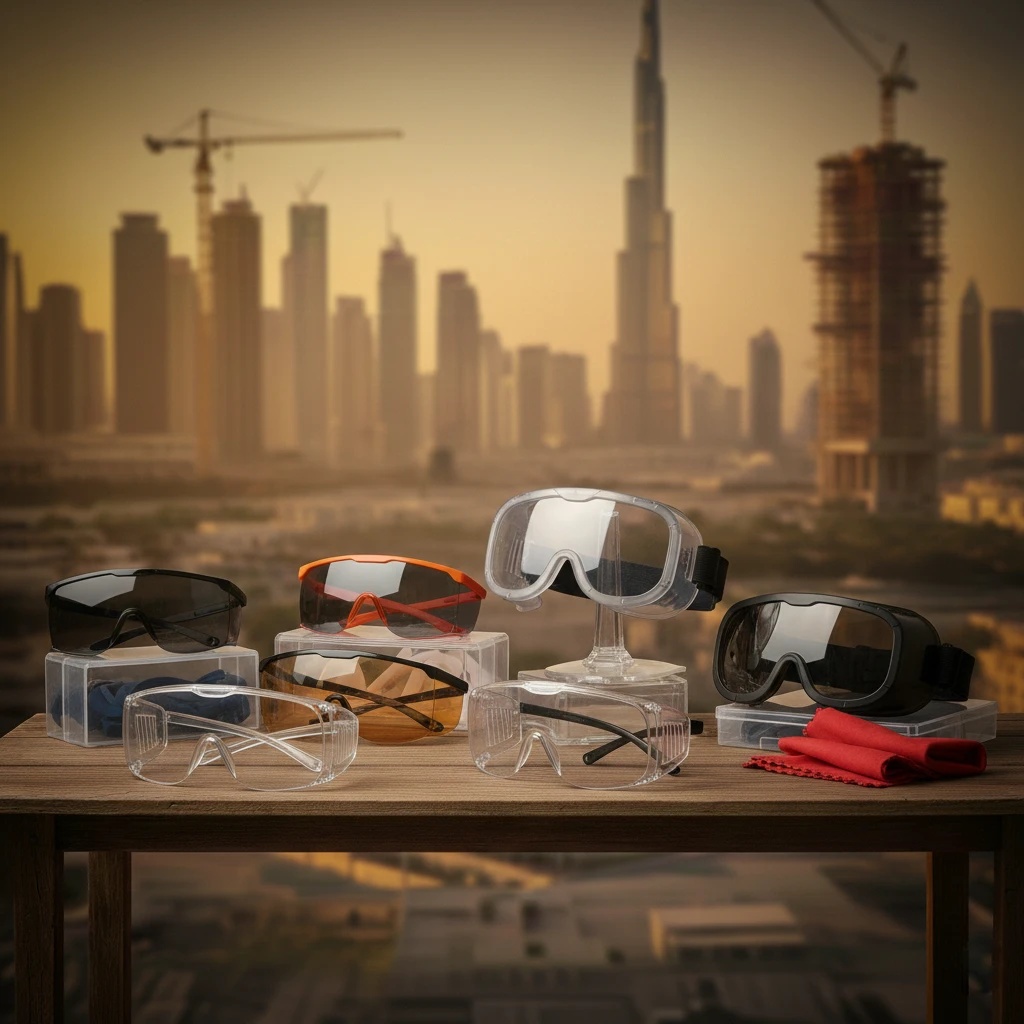 Safety goggles and glasses supplier Dubai